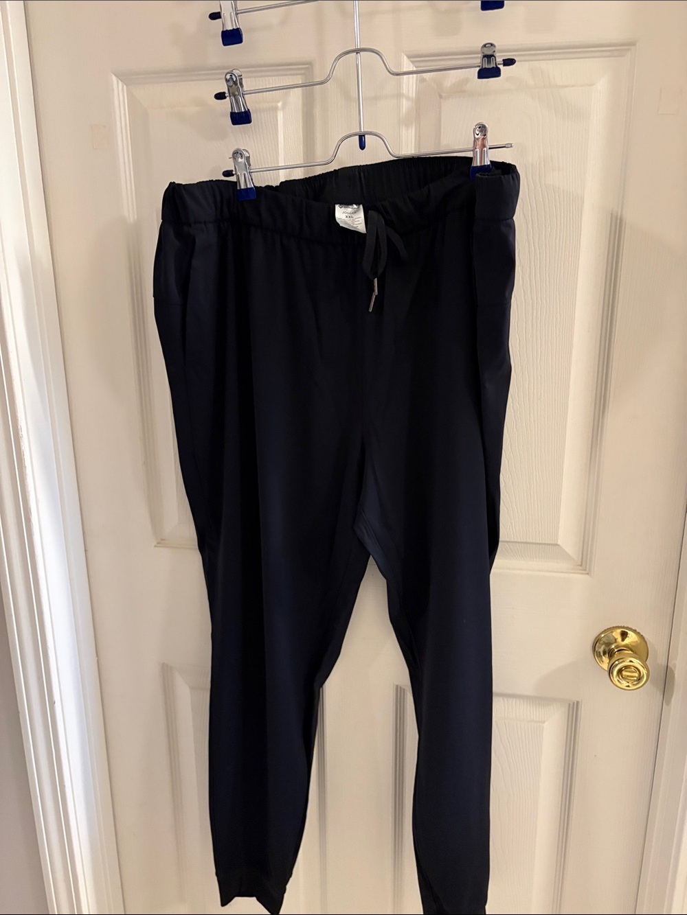 Black Drawstring Pants - Casual Jogger Style